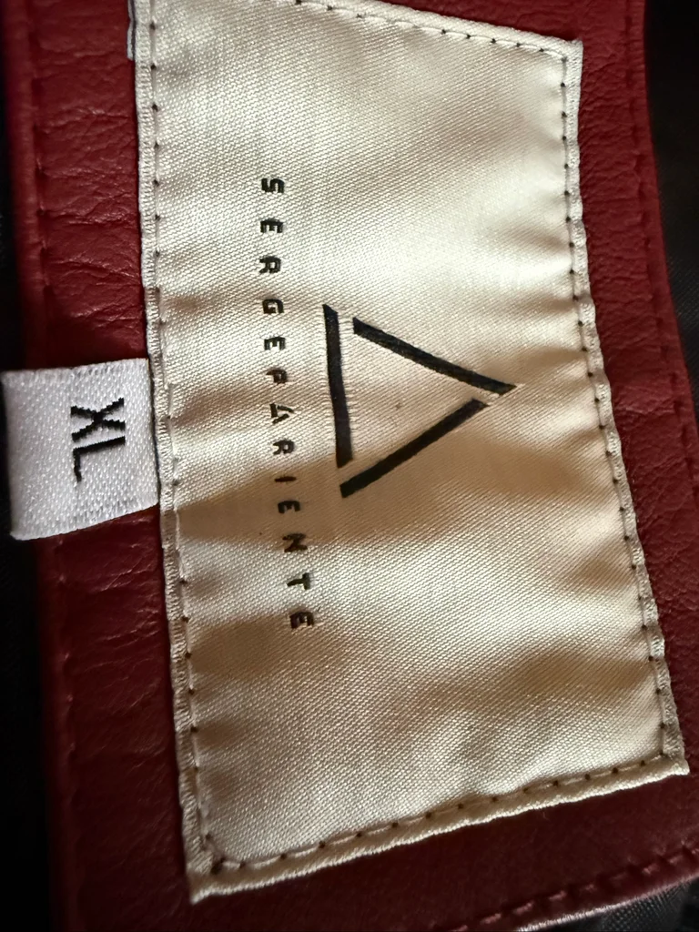 Serge Pariente, chaqueta de cuero para hombre talla XL, nueva sin etiqueta – photo 4